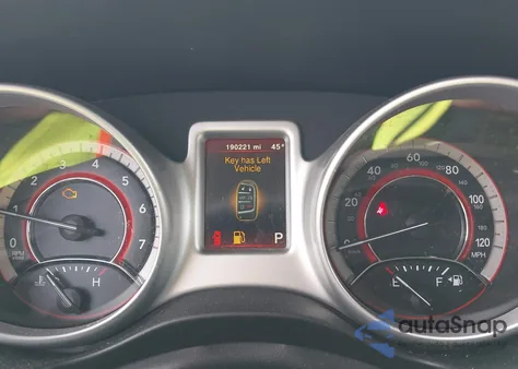 2017 Dodge Journey Sxt Awd из США, поврежденный, VIN 3C4PDDBGXHT542029